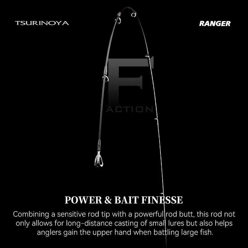 TSURINOYA Ranger portátil caña de carbono para baitcasting y spinning - imagen 3