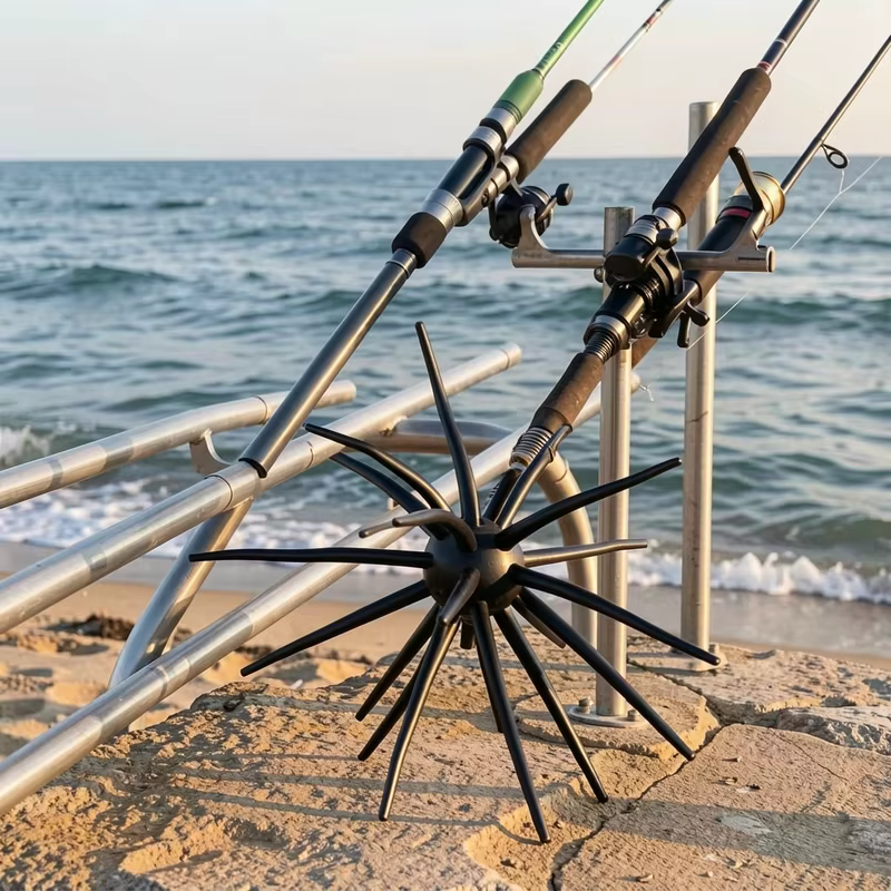 Señuelo Vinilo TPE Flotante Erizo de Mar para Lubina en Ríos - imagen 4