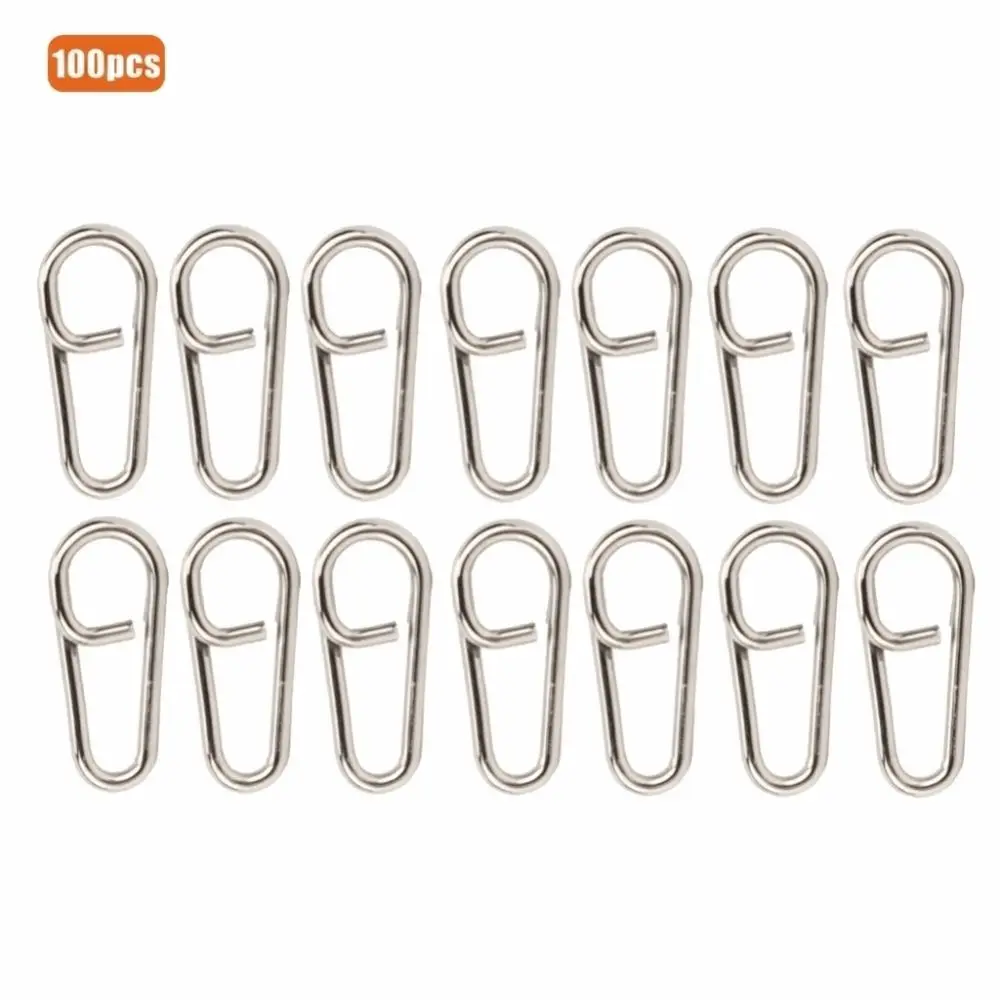 Conector plateado para señuelos y aparejos