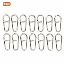 Conectores de doble anillo ovalados en acero inoxidable