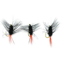Woolly Bugger: mosca streamer negra y naranja para trucha y perca