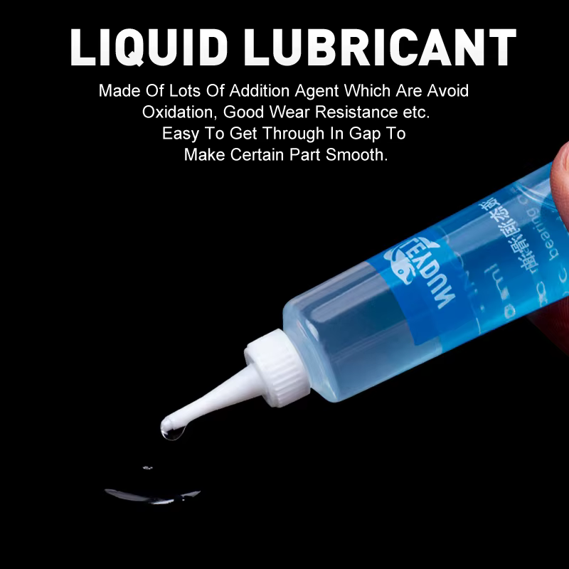 LEYDUN Carrete Giratorio para Pesca con Grasa y Lubricante - imagen 4