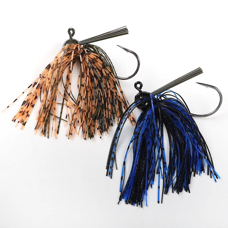 FISHINGFANS Chatterbait Spinnerbait anti-enredos para lubina - imagen 3