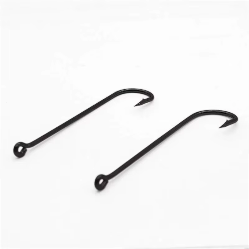 Anzuelos Circle Hook con púas – Vástago largo para tilapia - imagen 3