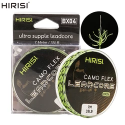 Línea Leadcore Carpa Hirisi – Plomo trenzado para cabello