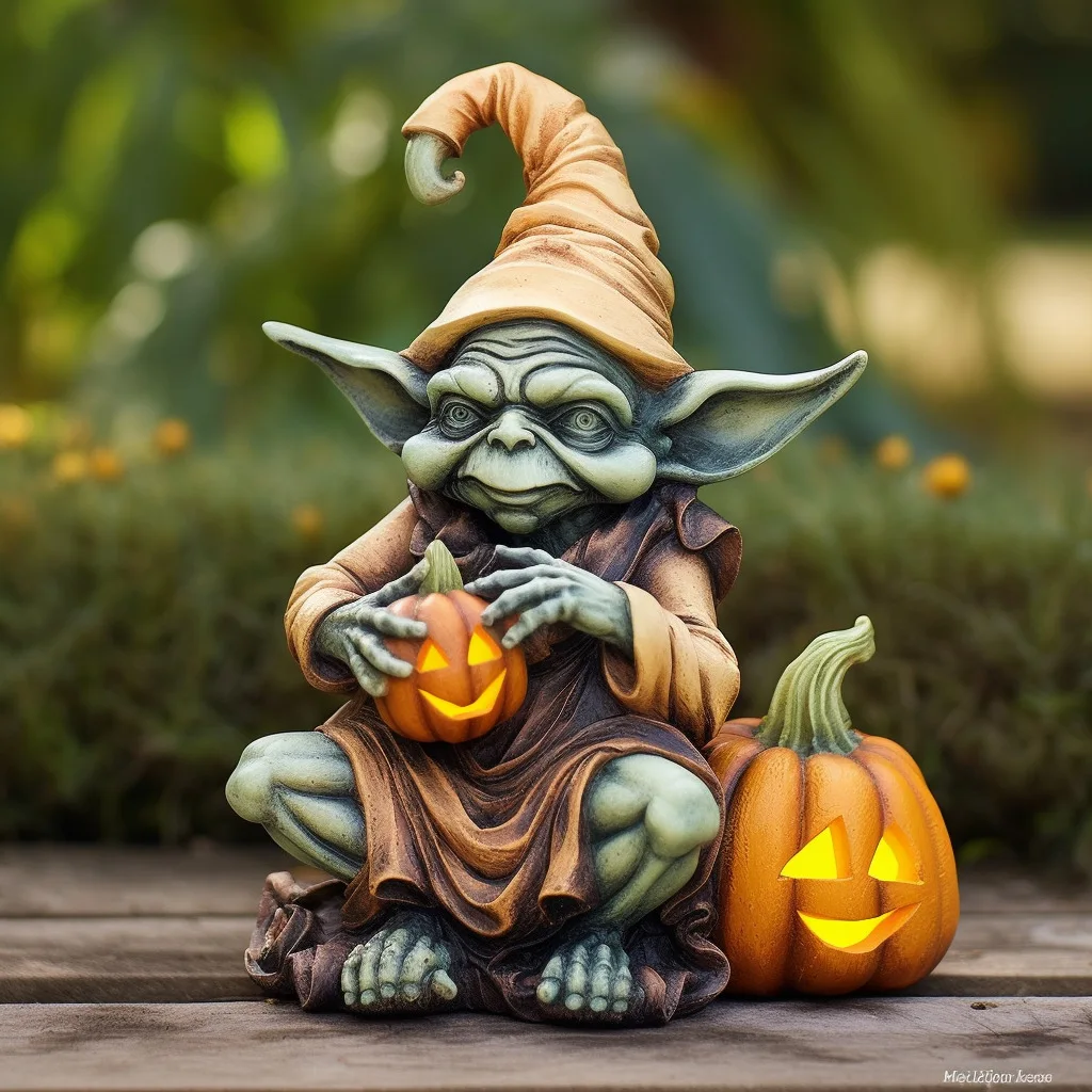 Adorno decorativo de Halloween resina sintética