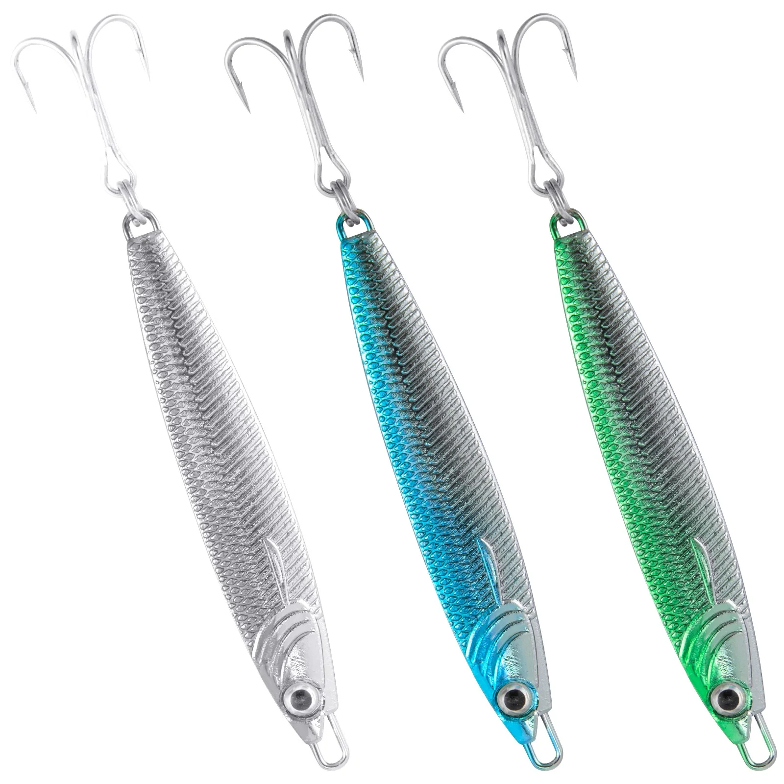 Jig de Diamante Vertical – Cuchara Hundida para Surf Casting - imagen 2