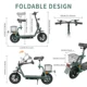 TWOFISH M5 Pro patinete eléctrico con cesta y ruedas inflables - imagen 5
