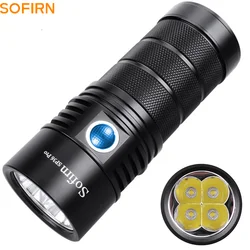Linterna recargable USB-C SOFIRN SP36 Pro LED multiportátil