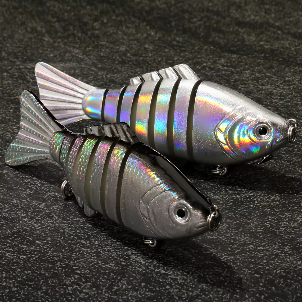 GOBAIT Swimbait Multiarticular con Sonajero Hundido para Carpa - imagen 3