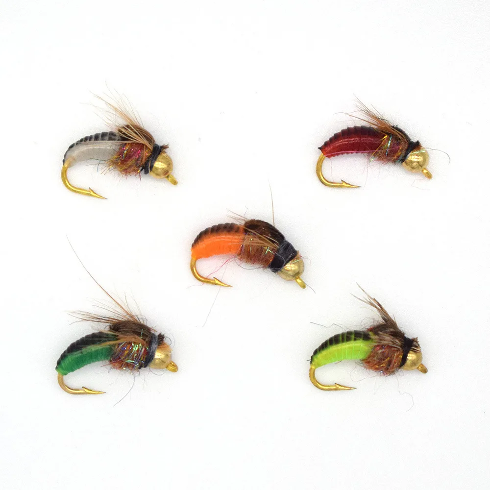 Conjunto de 5 señuelos con diferentes colores