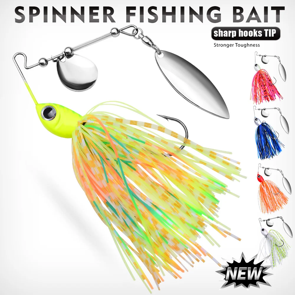 Spinnerbait PROBEROS conjunto de 5 piezas