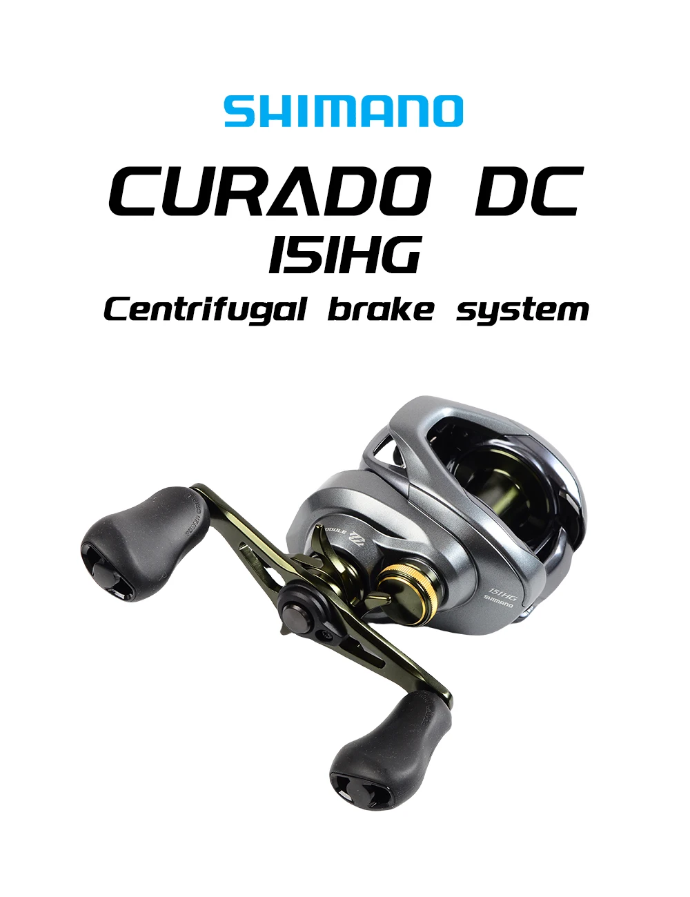 Carrete baitcasting Shimano Curado DC Original en detalle