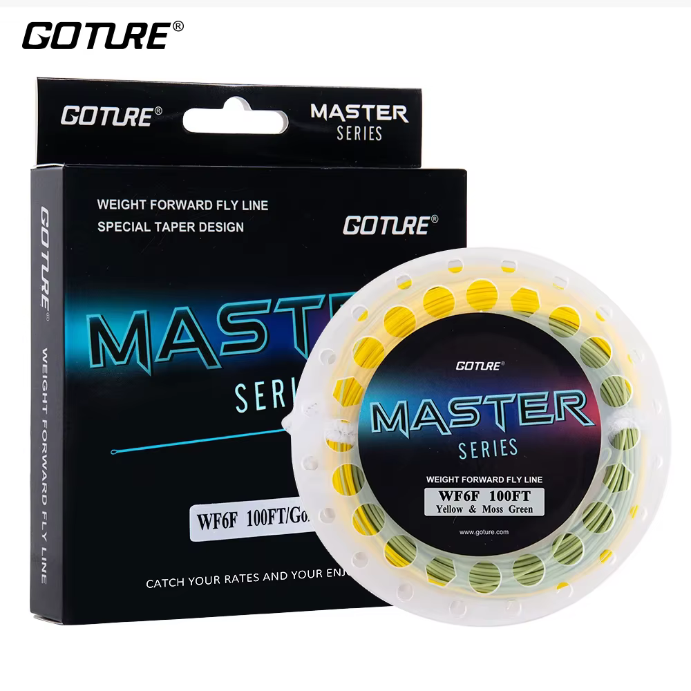 Línea de mosca flotante Goture MASTER 100 pies WF-2