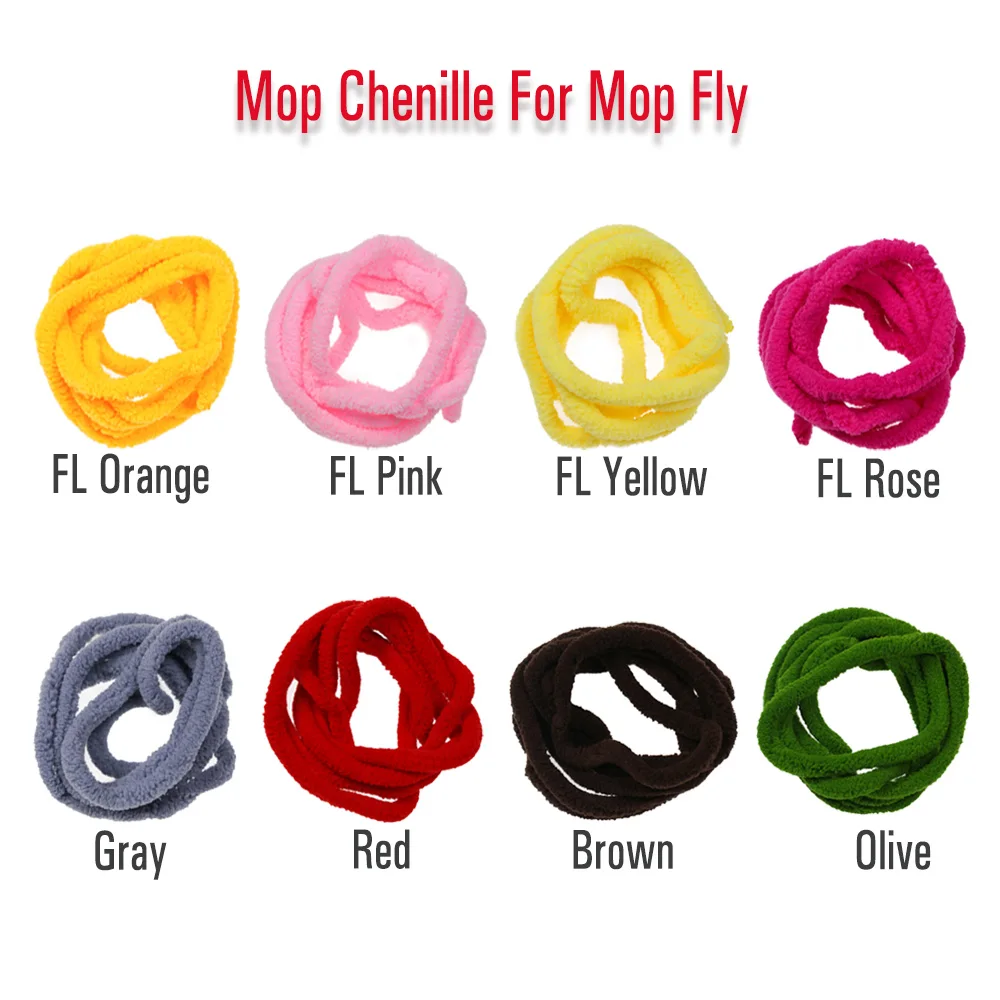 Mopa UV de chenilla para atado