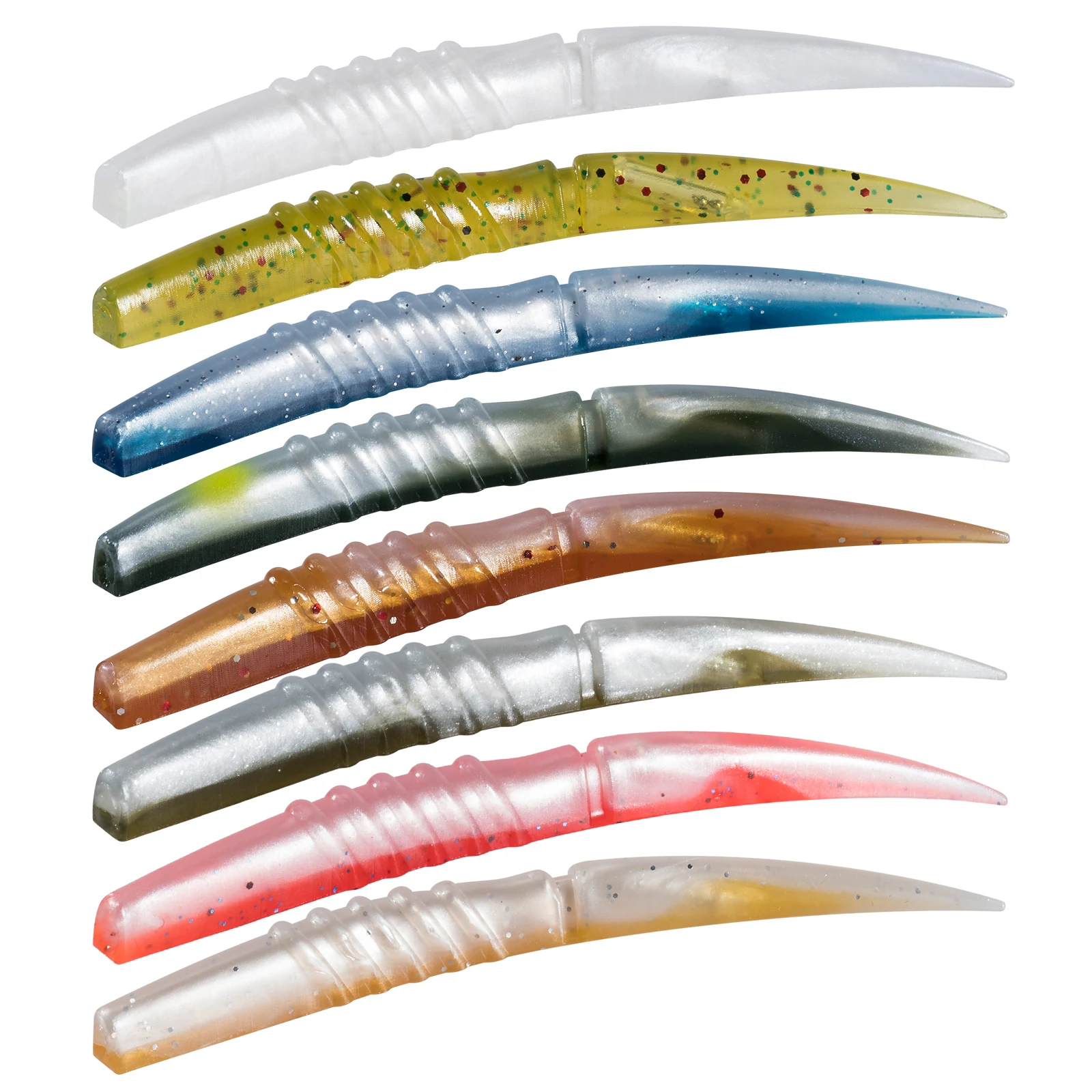 Swimbait de cola recta y silueta de señuelo
