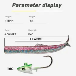 Señuelo Minnow Anguila Arena 10g – Cebo Artificial Lubina