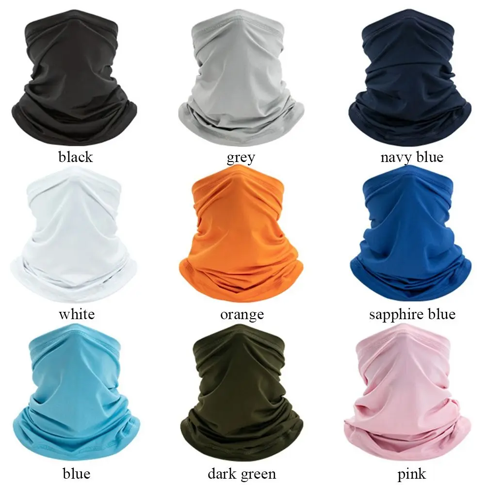 Mascarilla protección solar UV transpirable para cuello contra viento - imagen 2