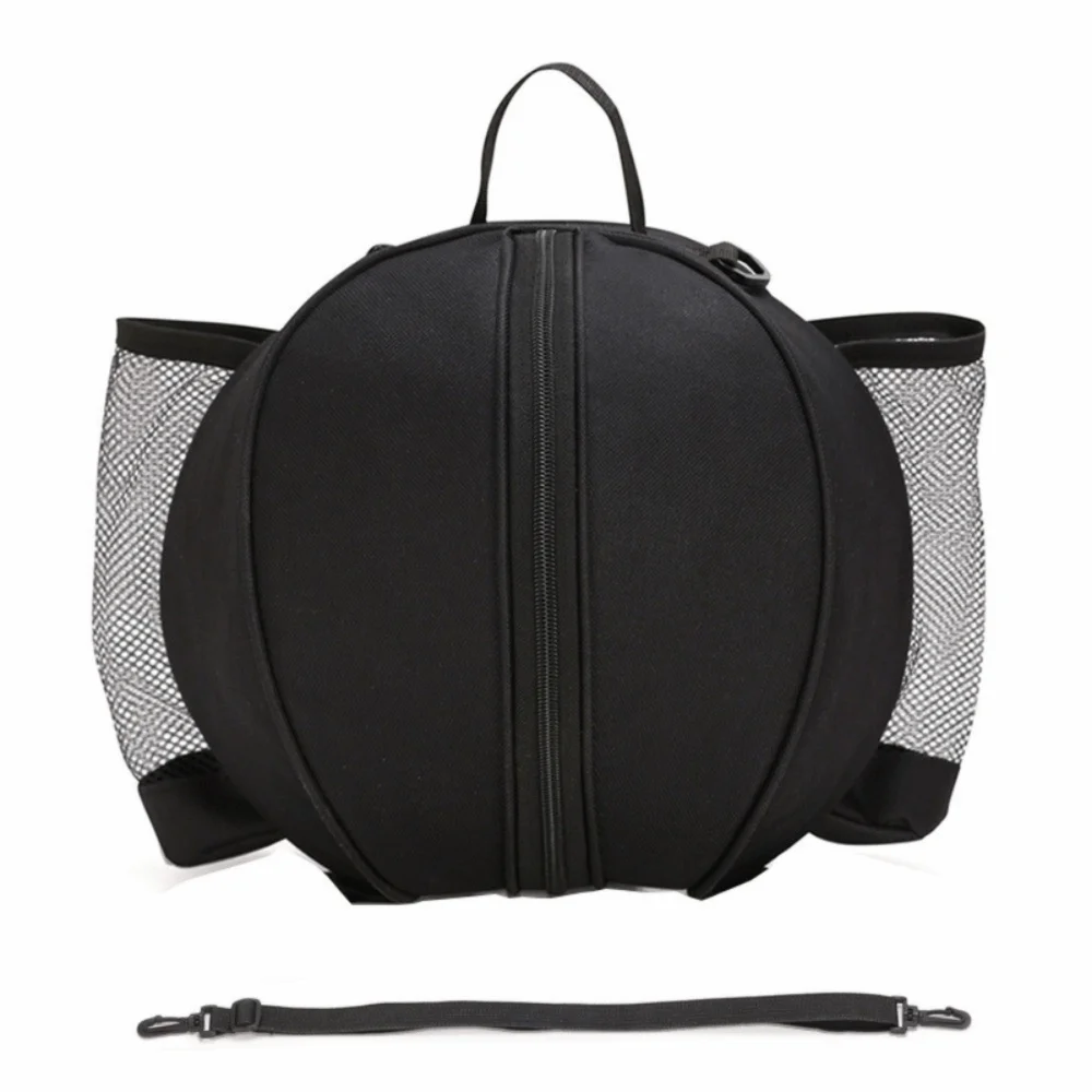 Bolsa baloncesto redonda con correa hombro desmontable Oxford