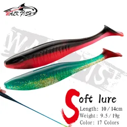 Walk Fish Shad Swimbait – Cebo blando cola en T 100mm/9,5g
