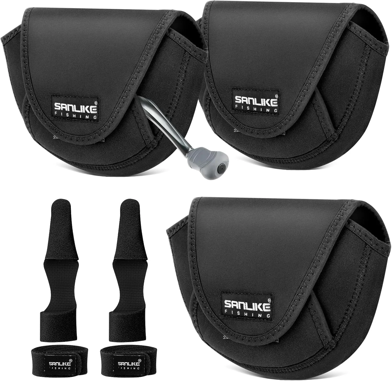 Funda para carrete giratorio SANLIKE – bolsa protectora - imagen 3