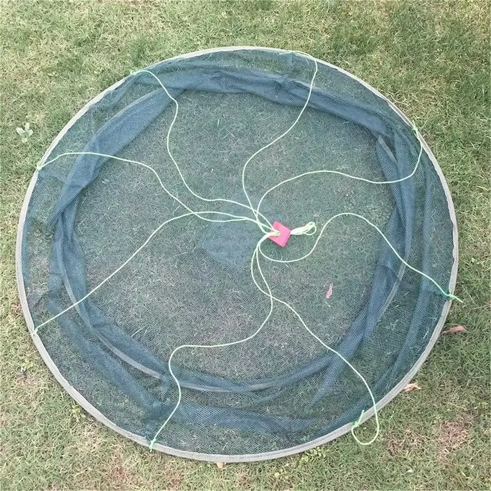 Red de manga plegable – Salabardo para capturar peces y crustáceos