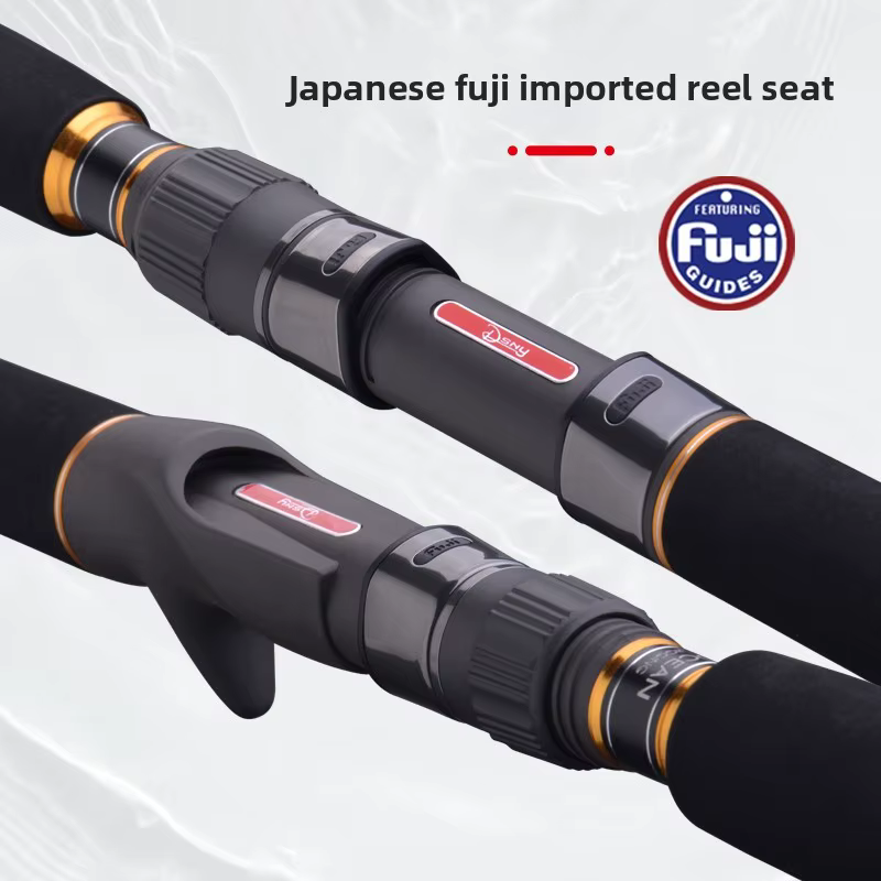 Caña de jigging DSNY 1,68m – Componentes FUJI y potencia 24-37kg para barco