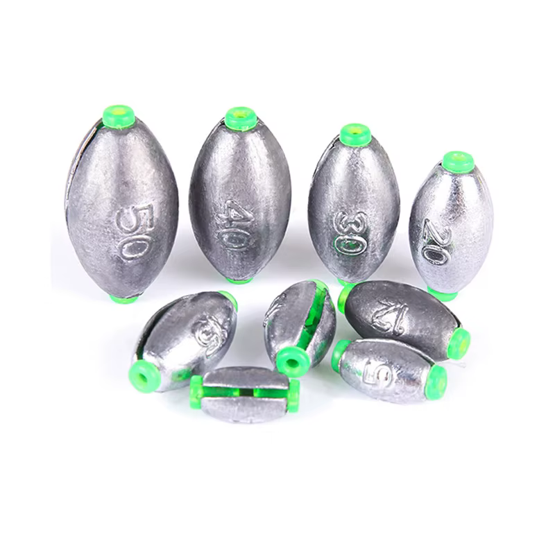Plomo de oliva con sistema cambio rápido – Peso 2g-50g - imagen 4