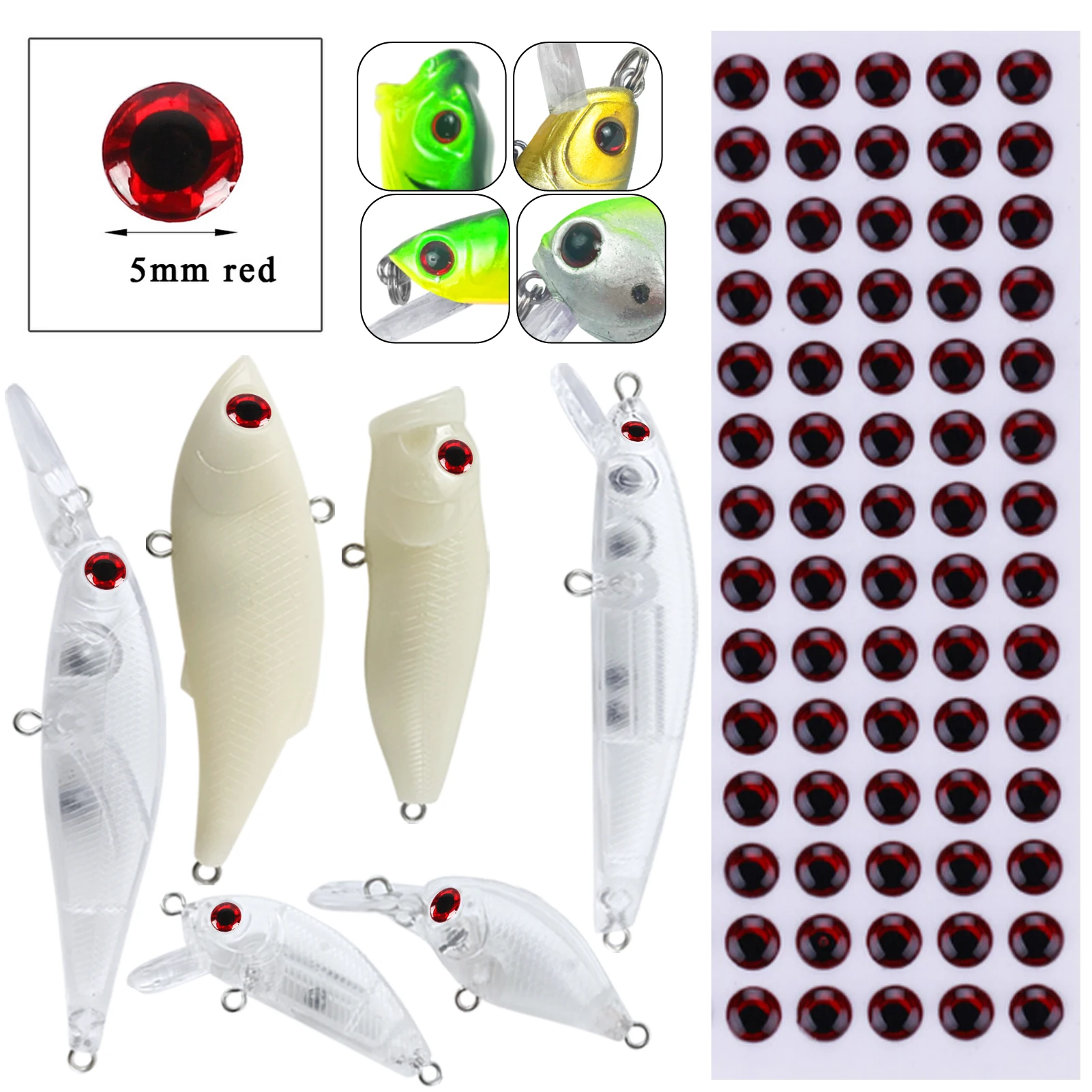 Free Fisher kit de señuelos para montar crankbaits duros DIY - imagen 2