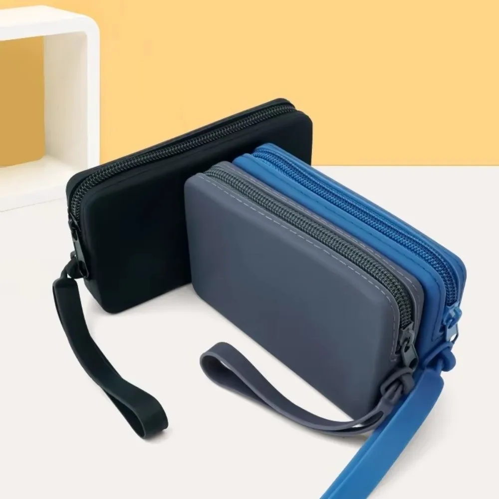 Bolsa impermeable de silicona cuadrada para accesorios y aseo - imagen 5