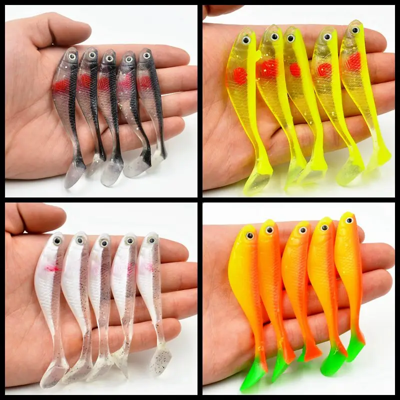 Swimbait blando realista flexible resistente duradero para carpa - imagen 3