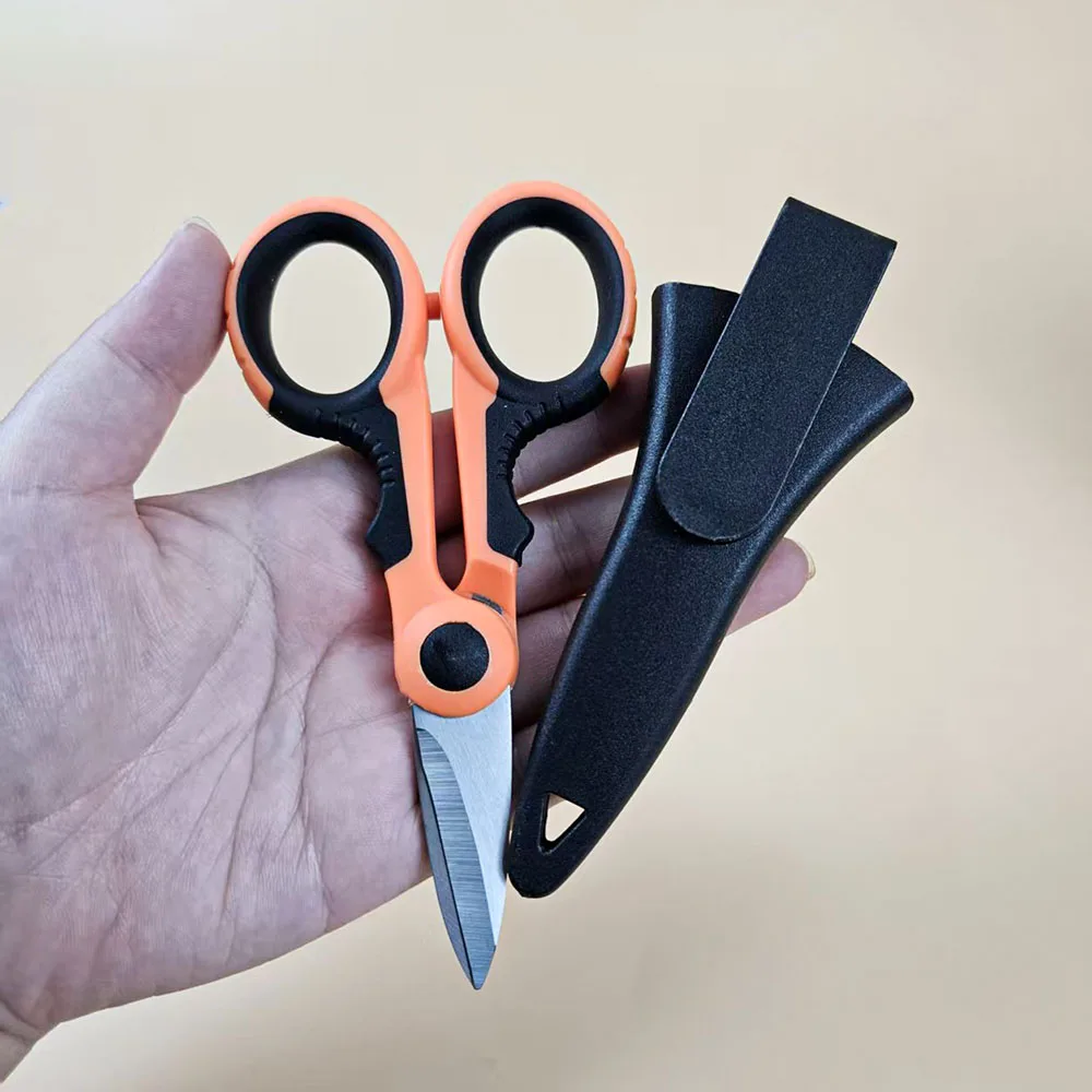Tijeras de pesca inox para cortar línea trenzada PE – Portátiles - imagen 5