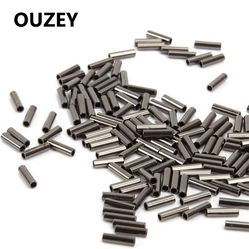 Manguitos de engarzado de cobre de un solo barril para pesca con cable - imagen 4
