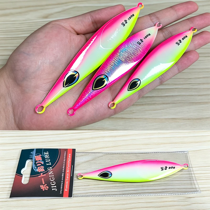 Obsession J125 señuelo cuchara jigging UV para agua salada - imagen 2