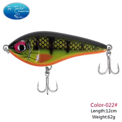 Señuelo para Lucio CF 120mm – Hundimiento lento para pesca profunda