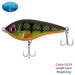 Señuelo para Lucio CF 120mm – Hundimiento lento para pesca profunda