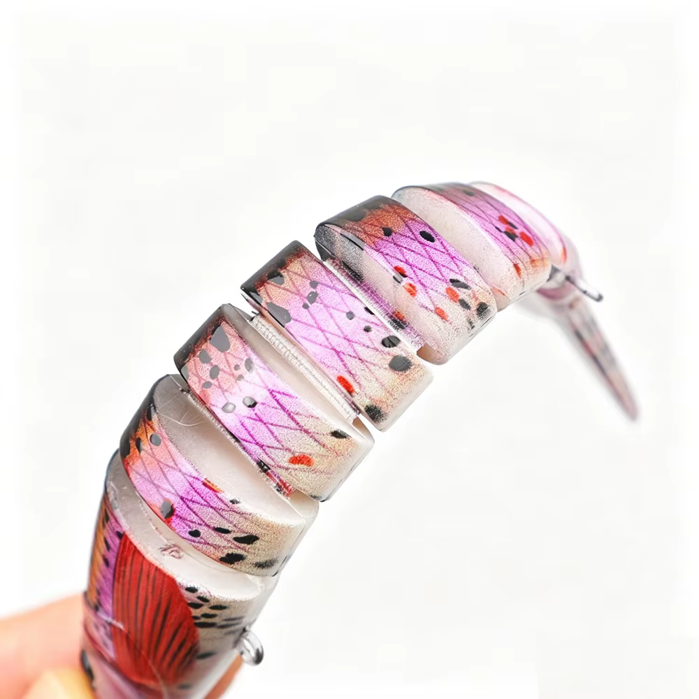 Señuelo articulado de 8 segmentos 13 cm 20 g – Natación lenta - imagen 5