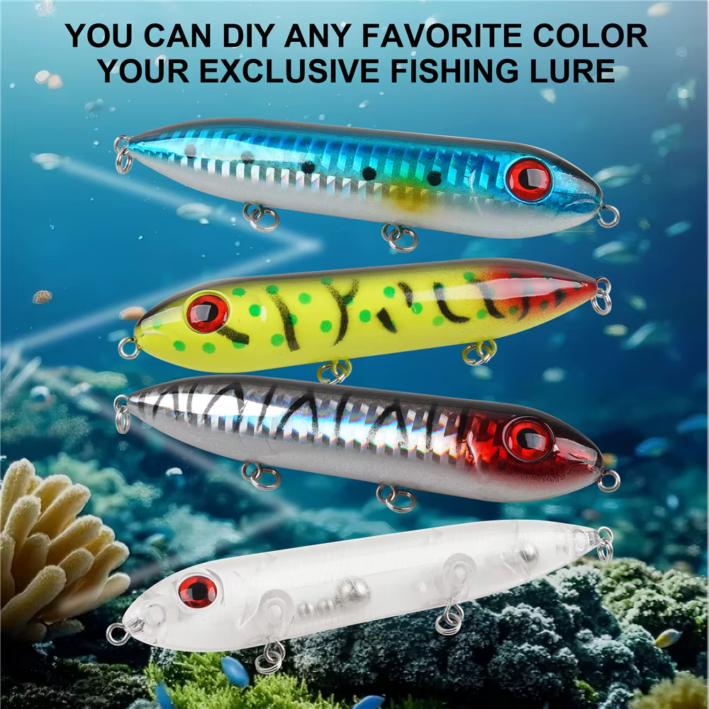 Señuelos Flotantes con Sonajero para Santee Rig – Superficie para Bagre y Lubina