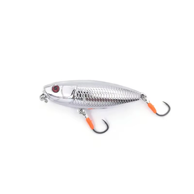 Señuelo duro para pesca con gancho de asistencia y púas de acero - imagen 2
