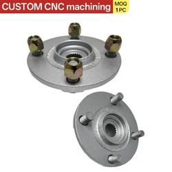 Cubos de Rueda para Carro de Golf – Piezas CNC Delanteras y Traseras