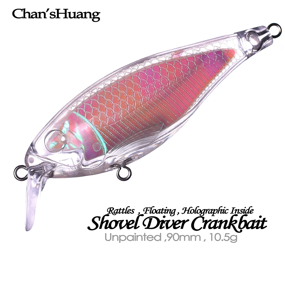 Chan's Huang Crankbait artesanal 9cm 10,5g flotante
