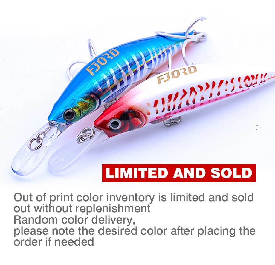 Cebos duros tipo minnow para pesca