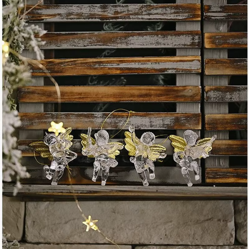 Señuelo decorativo Colgante Ángel transparente para pesca creativa - imagen 3