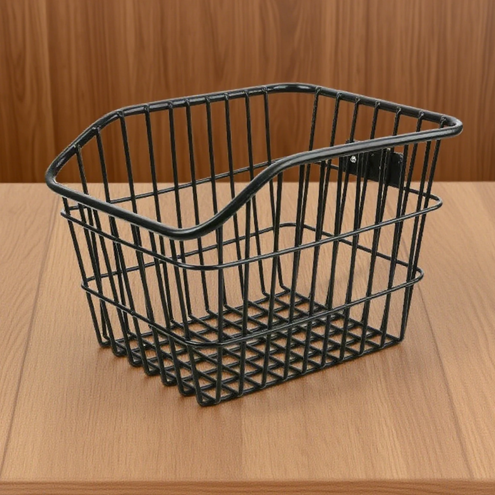 Cesta trasera de metal instalación