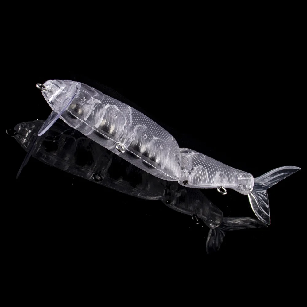 Señuelo articulado sin pintar Dr.Holife para pesca duro - imagen 2