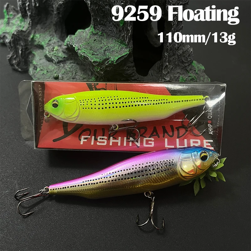 Señuelos lápiz flotantes tipo wobbler para lubina y lucio jerkbait - imagen 4