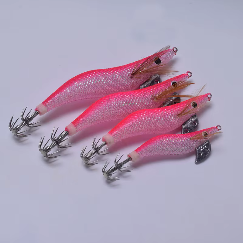 Jigs Calamar Luminosos con Anzuelo Garra – Seños Realistas Nocturnos - imagen 5