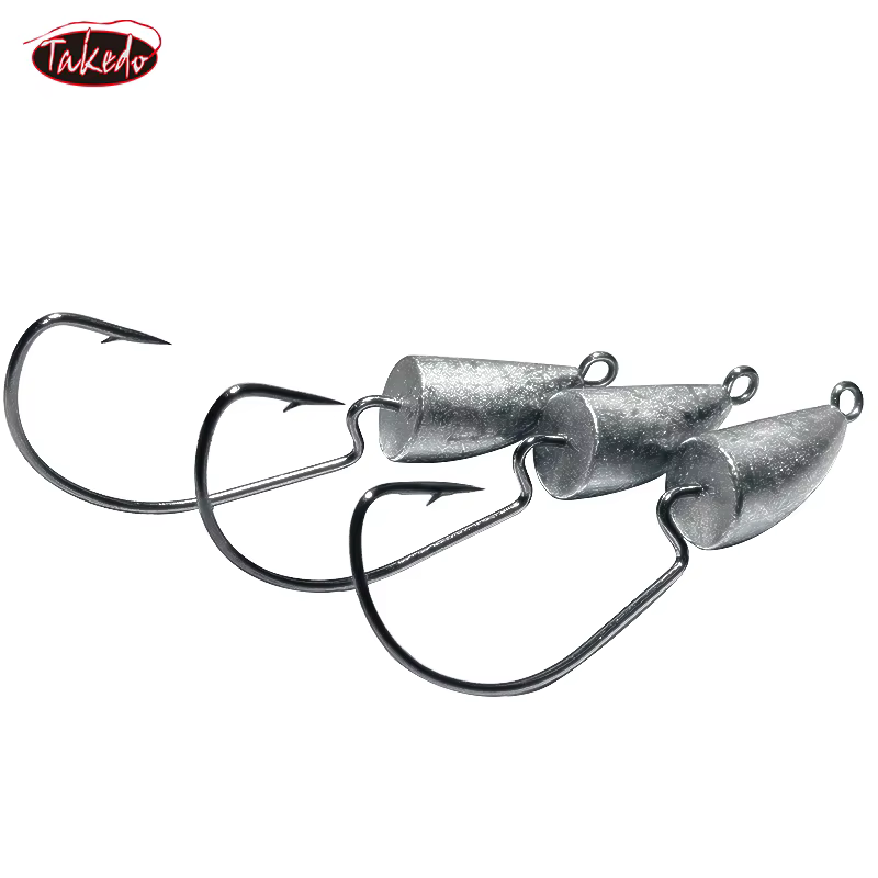 Anzuelos TAKEDO Bullet Crank – Acero alto carbono para señuelos - imagen 2
