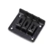Puente para Guitarra Ajustable Hard-tail Plateado/Negro - imagen 4