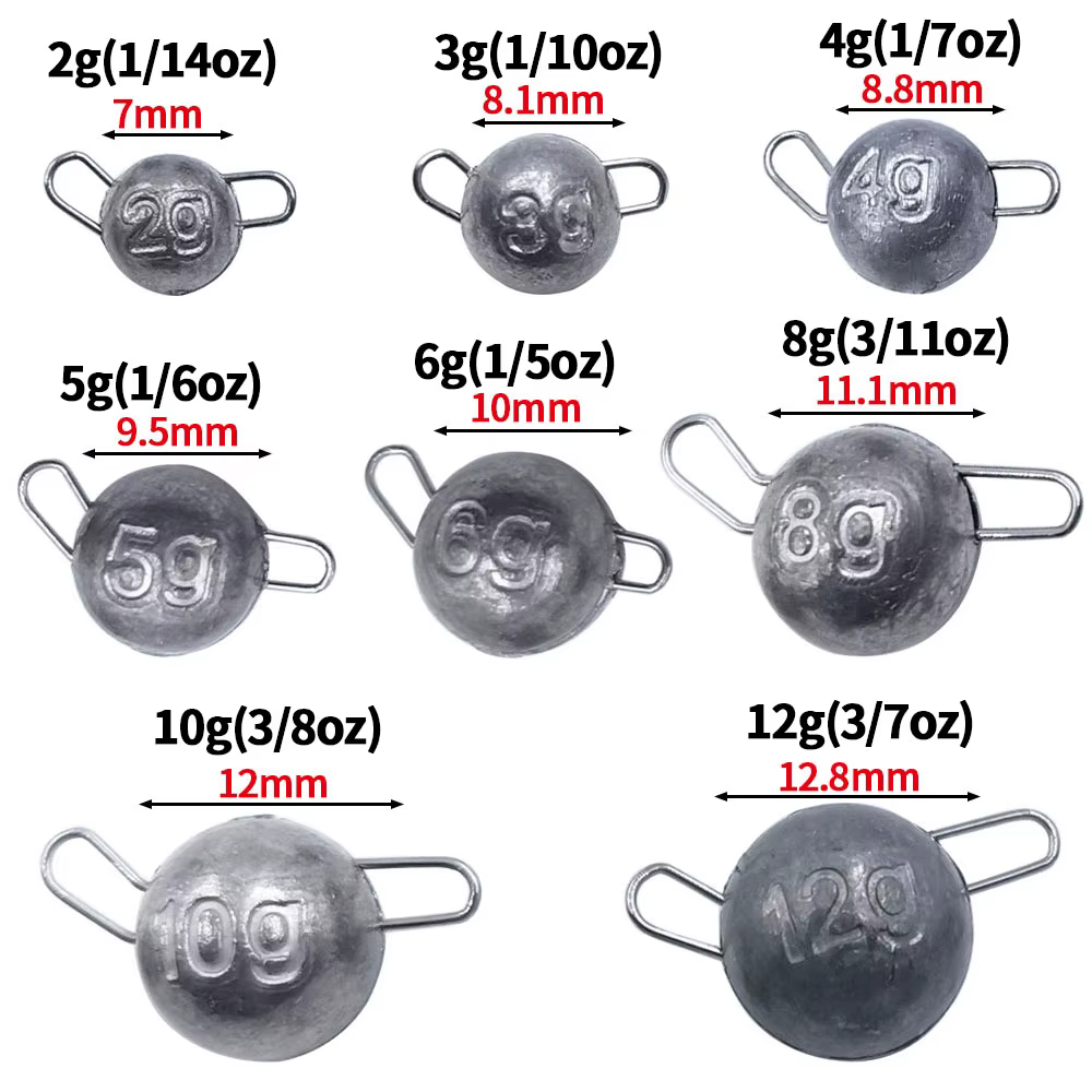 Jig Head Cheburashka Cannonball – Rápido para lubina y lucio - imagen 3